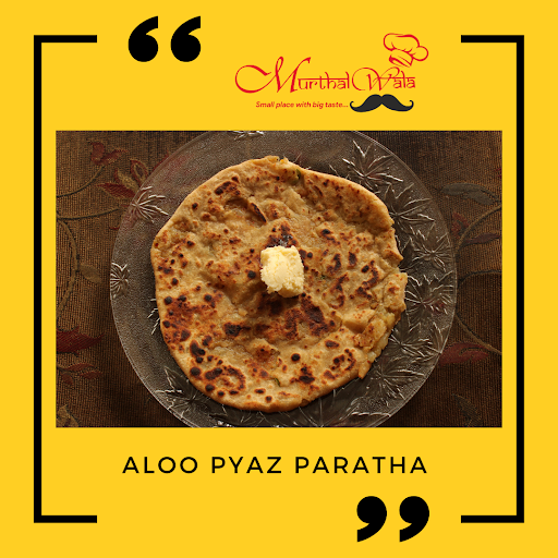 Aloo Pyaz Ka Parantha (Tawa)