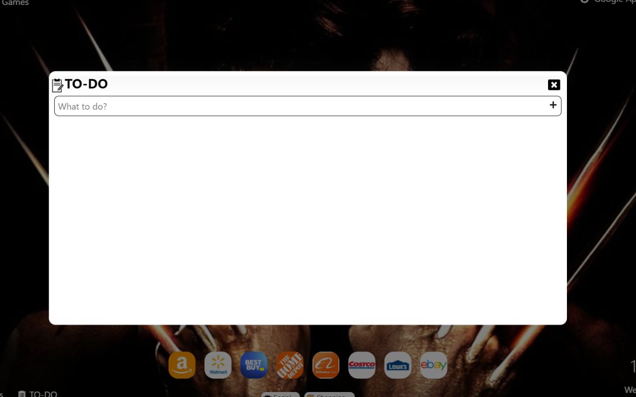 Wolverine Wallpaper New Tab Theme [Install] Preview image 5