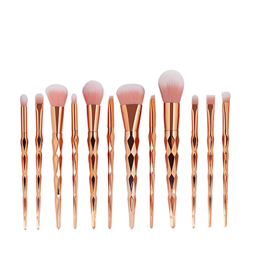 12 Rose Gold Diamonds