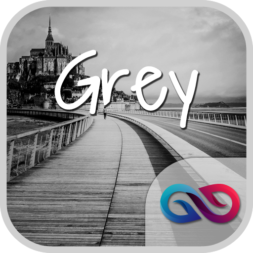 Grey Launcher Theme FREE