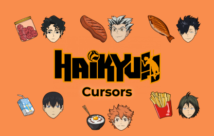 Haikyuu Anime (requested) Cursors