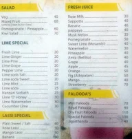 City Snacks menu 2