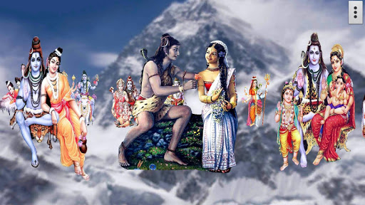 4D Shiv Parvati Live Wallpaper