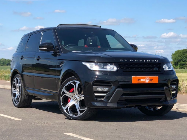 Wayne Rooney’s Range Rover Sport.