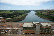 A view of the Itaipu hydroelectric dam, one of the world's largest operational electricity generators. File photo.