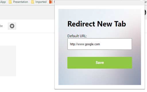 Redirect New Tab