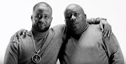 Cassper (seen here with his father) says he was furious after report claimed that Penny Penny is his father.