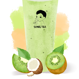 Single Cause Me Bald Kiwi Coconut Slush 别人脱单我脱发奇异果椰浆鲜奶