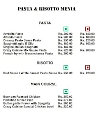 Nv Crazy Cuisine menu 4