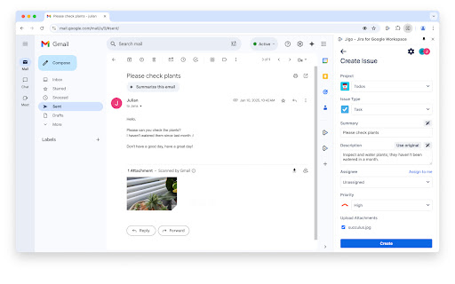 Jigo - Jira for Google Workspace