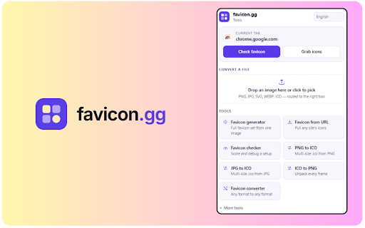 favicon.gg — Favicon Tools screenshot 1