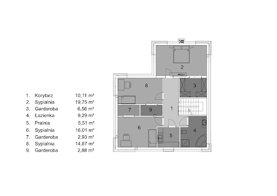 Eco 27 - Rzut piętra