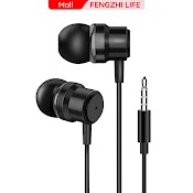 [Mã Bmlt35 Giảm Đến 35K] Tai Nghe Có Dây Fengzhi K3L Jack 3.5Mm Tích Hợp Mic Gaming Nhét Tai Chống Ồn