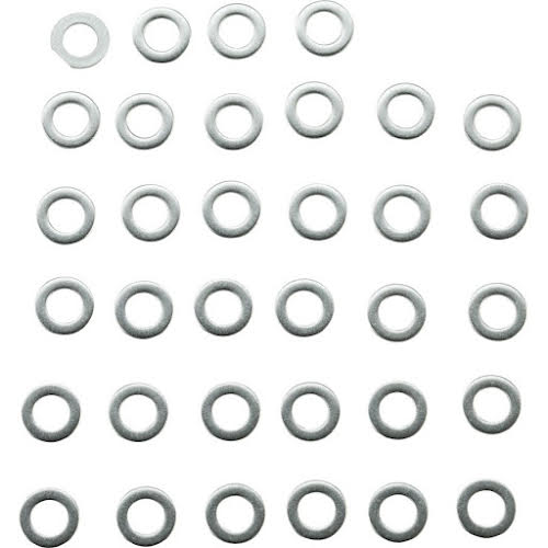 Whisky Parts Co. Stainless Spoke Nipple Washers, 34/bag