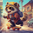 Crazy Raccoon icon