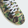 stan smith x bape footwear white/footwear white/off white