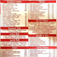 Chillout Cafe menu 1