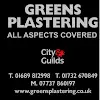 Green's Plastering Logo