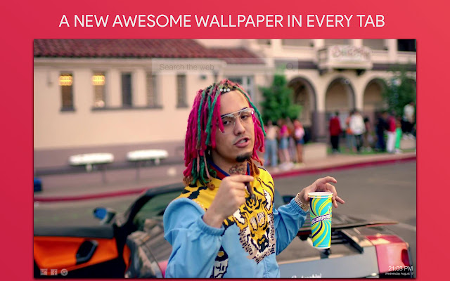 Lil Pump Wallpaper HD Custom New Tab