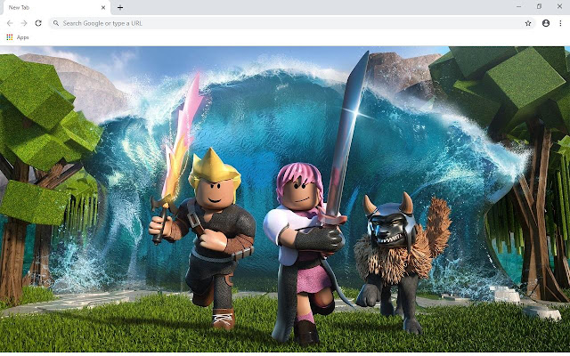 Roblox Wallpapers and New Tab