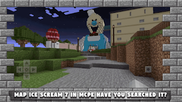 Download mobs Ice Scream 6 MCPE android on PC