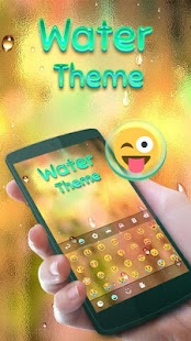 How to get Water GO Keyboard Theme Emoji patch 4.178.100.1 apk for android