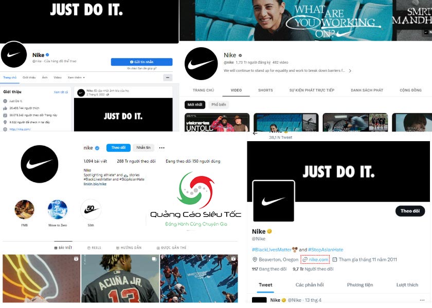 Nike vận dụng tối đa truyền thông mạng xã hội