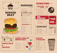 Burger Brat menu 1