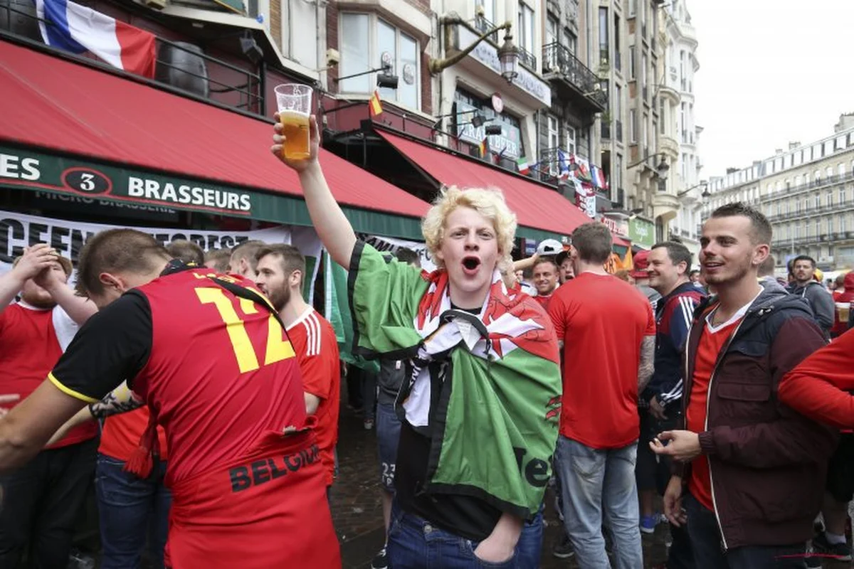 VIDEO: Les réactions fantastiques des supporters belges à Lille