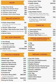 Simply Desi menu 6