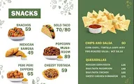 California Burrito menu 1