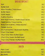 Amritsari Express menu 1