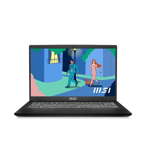 Máy tính xách tay/ Laptop MSI Modern 15 B12M-220VN (i5-1235U) (Đen) - Hàng trưng bày