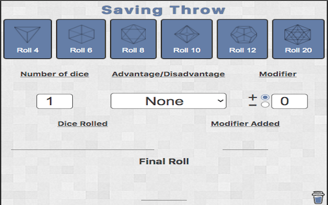 Saving Throw Preview image 3