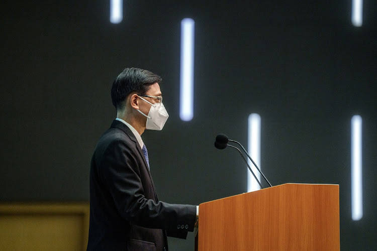 John Lee, Hong Kong's chief secretary. Picture: REUTERS/LAM YIK