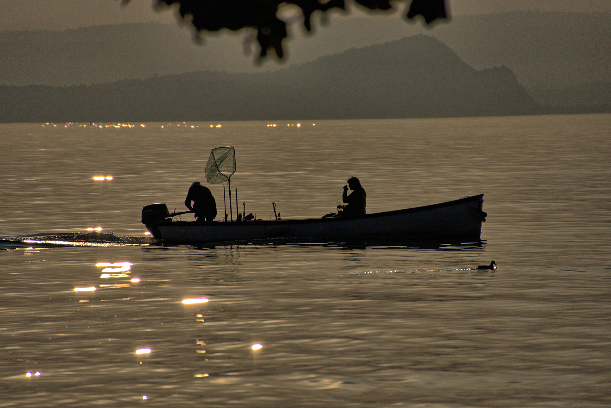 Pescatori a Bardolino di Matteo Ferrari