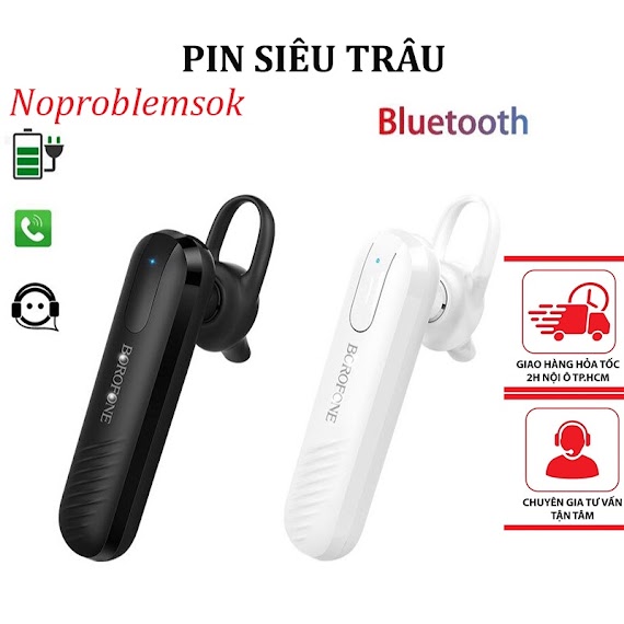 Tai Nghe Bluetooth 1 Bên Bc20Tl779 Pin Trâu, Thiết Kế Tinh Tế Sang Trọng