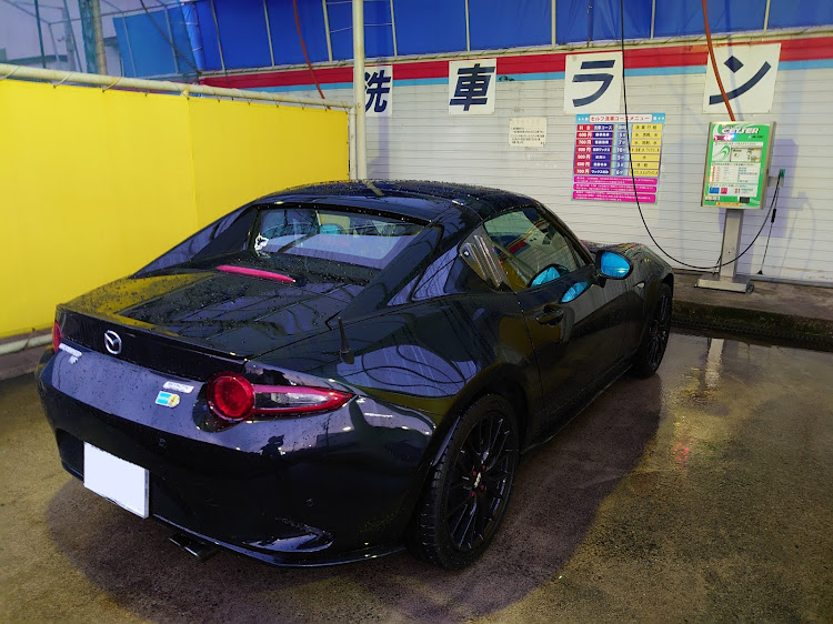 ロードスターRFの#MazdaSpeedRF・マツダスピードＲＦ・洗車・会社帰り・半田市に関するカスタム事例の投稿画像2枚目
