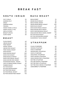 Hotel Vignesh menu 1