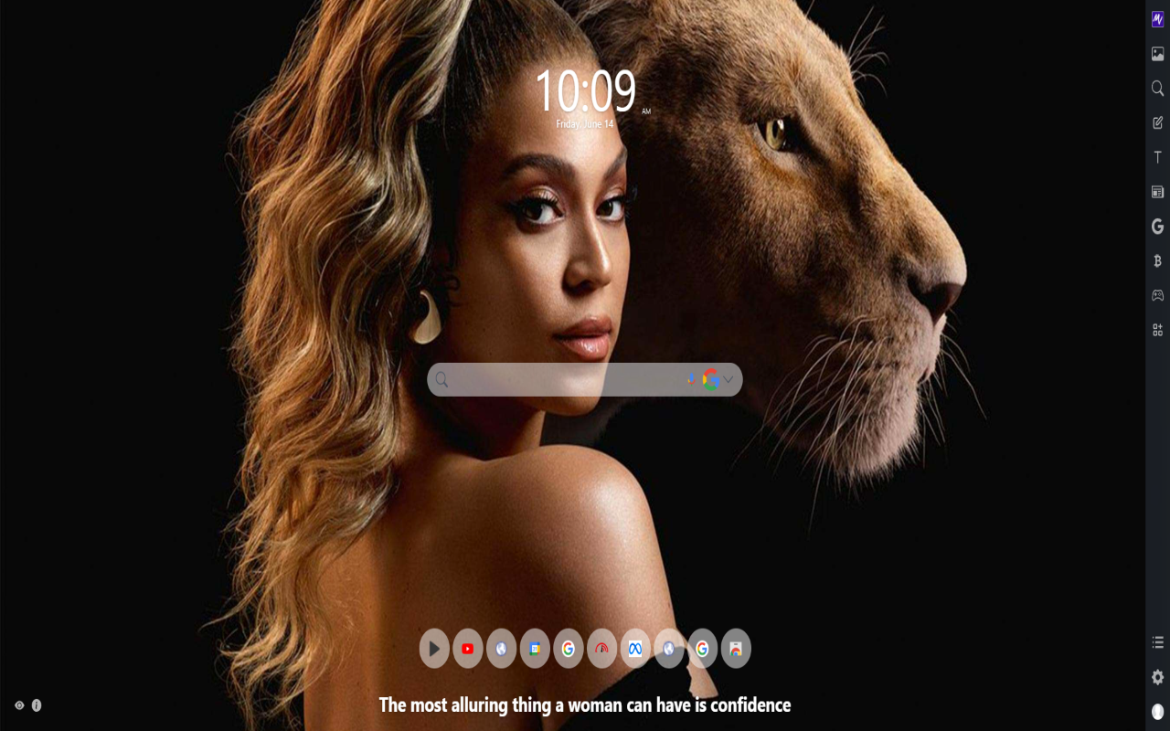 Beyonce MeaVana Chrome Extension Image 3