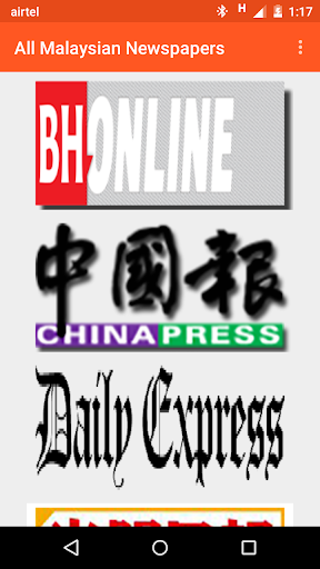 All Malaysia News papers