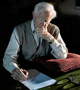 John le Carre, author of 'A Legacy of Spies' .