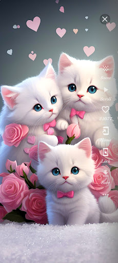 Screenshot Cute Cat Wallpaper HD