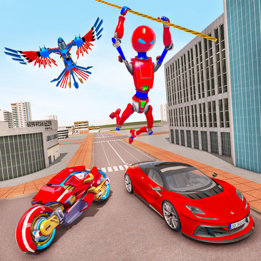 Spider Stickman Robot Game 3D