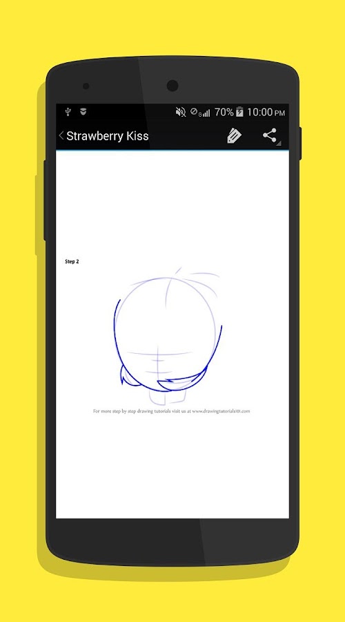 Android application How to Draw Shopki Cute screenshort