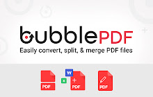 BubblePDF - Edit and Convert PDF files small promo image