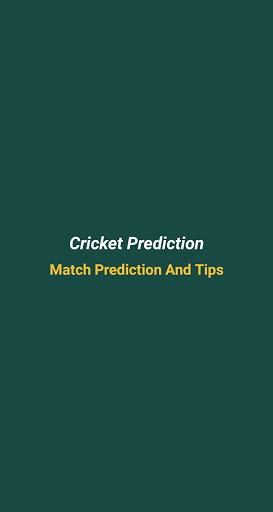 Screenshot Best Cricket Prediction