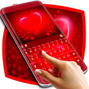 Red Hearts Keyboard Theme 4.181.83.73 Icon