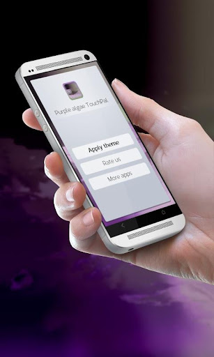 パープル藻類 TouchPal