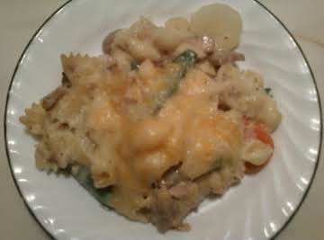 Cheesy Chicken Tuna Casserole